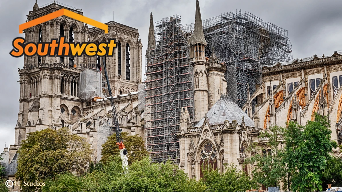 Scaffolding Notre-Dame