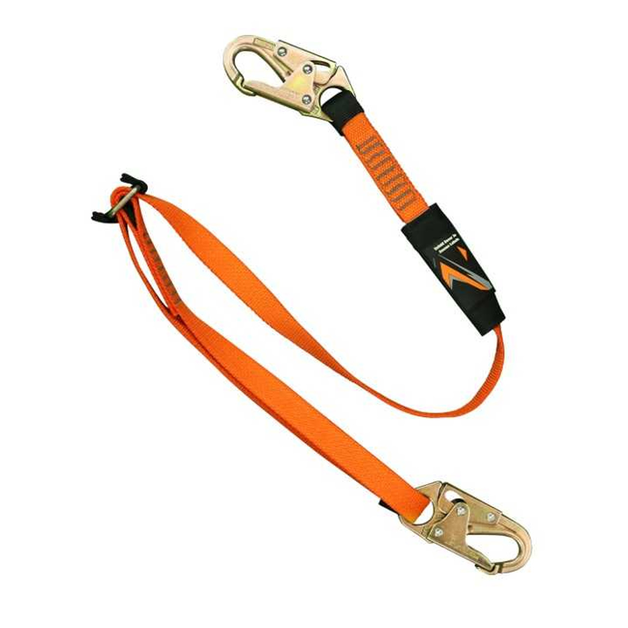 4.5' - 6' SINGLE LEG STRETCH INTERNAL SHOCK ABSORBING LANYARD WITH