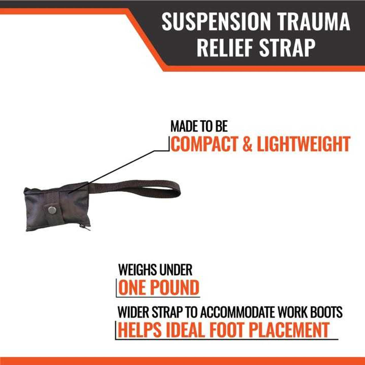 Deluxe Suspension Trauma Relief Strap