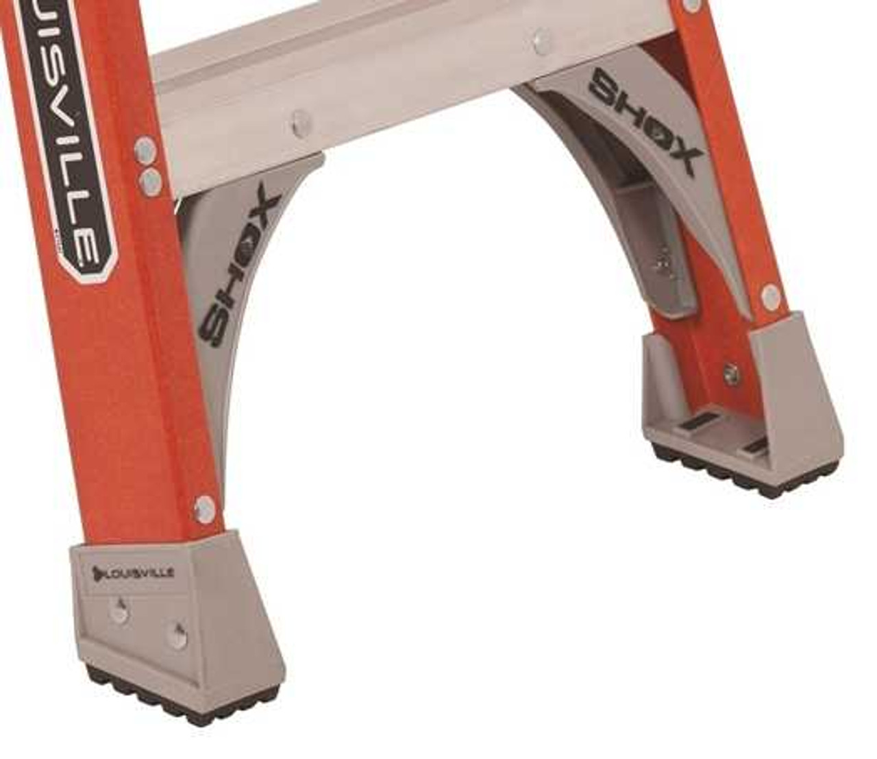 Louisville Ladder 6' Fiberglass Step Ladder Type iA 300-Pound Load Capacity L-3016-06