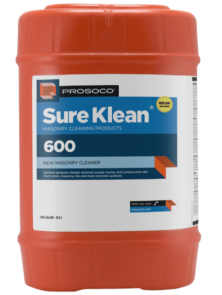Prosoco Sure Klean 600 Masonry Cleaner alternate view | Southwest Scaffolding & Supply