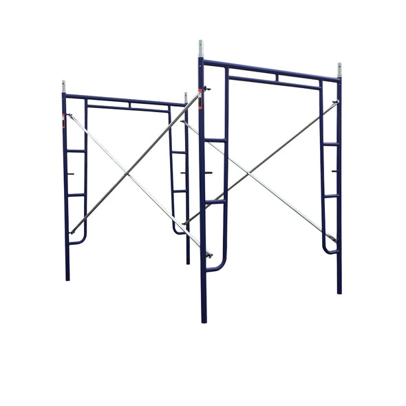Set of Scaffolding | 5ft X 6ft 4in | S-Style | Walk-Thru WT56.4-S - Southwest Scaffolding & Supply Co.