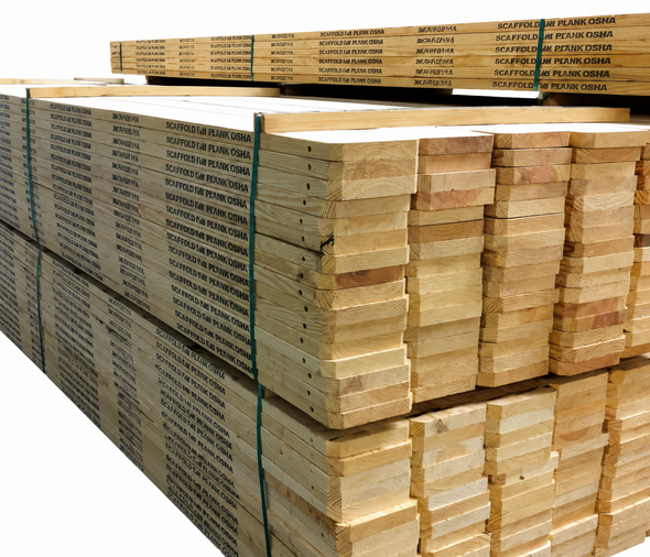 Wood Scaffold Planks | OSHA Boards | Southwest Scaffolding & Supply