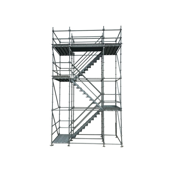 20 Foot Ring Lock Stair Tower alternate view | Southwest Scaffolding & Supply