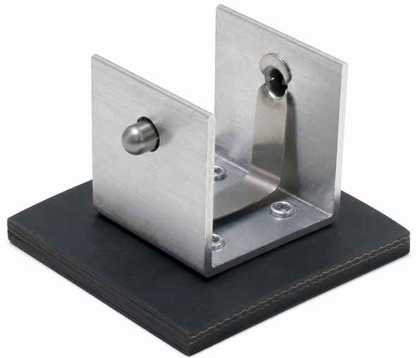 Titan Pump Jack Pole Foot - aluminum base plate for pump jack scaffolding poles