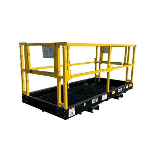 Man Basket for ForkliftScaffold sheeting and debris netting | Southwest Scaffolding & Supply