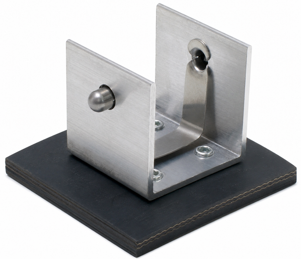 Titan Pump Jack Pole Foot - aluminum base plate for pump jack scaffolding poles