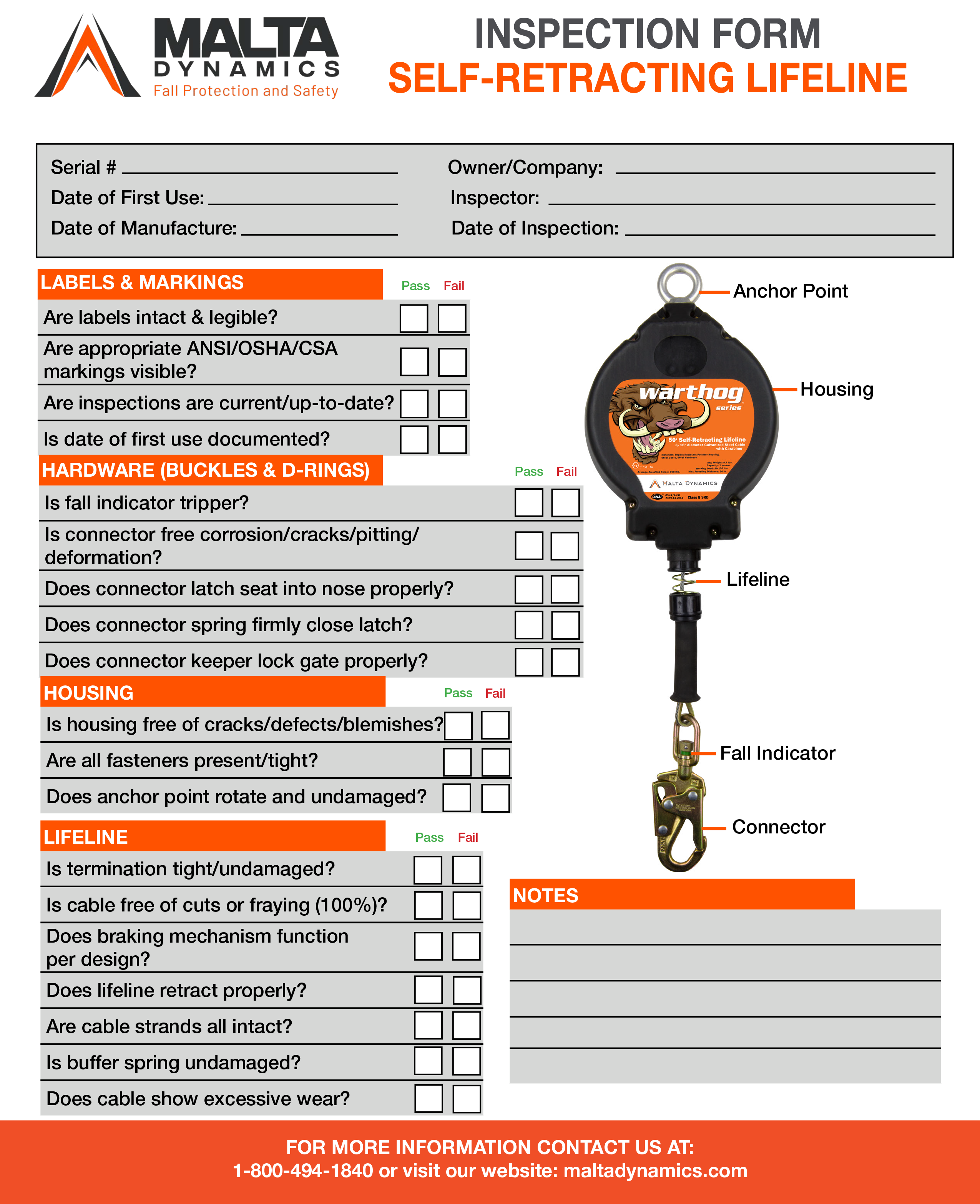 Fall Protection Inspection Form Excel Fill Online Pri - vrogue.co