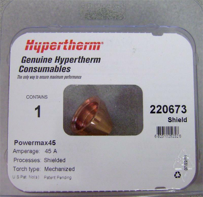 ●3-DEEP Hypertherm 220673 Powermax 45 Mechanized Cutting Shield