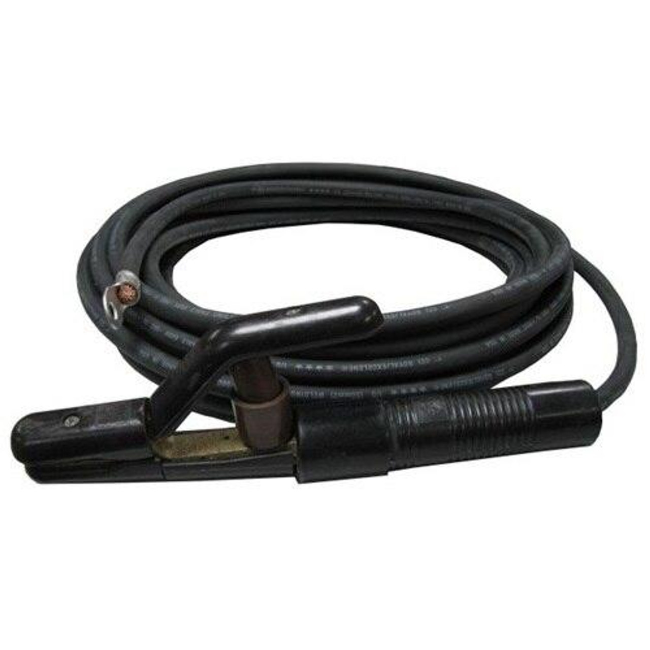 100 Foot 2/0 Welding Cable Lead with Electrode Holder & Lug