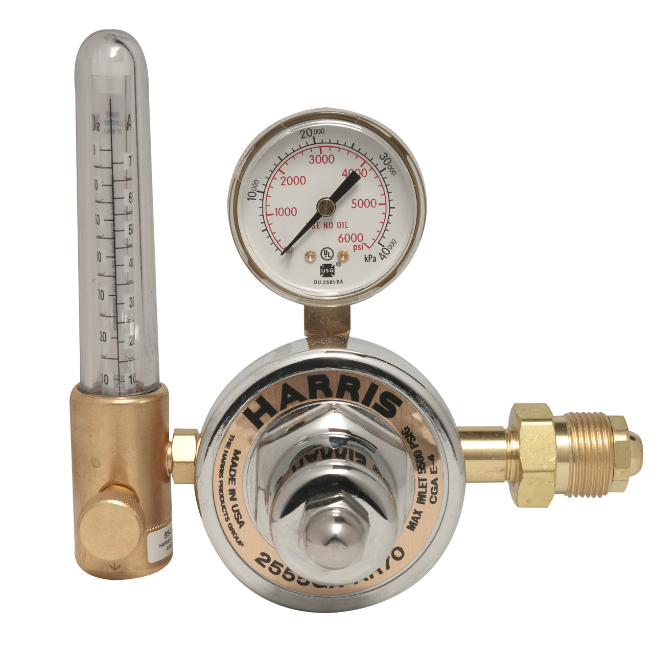 Harris 2555-Ar-70-680 Flowmeter Regulator - 3102555