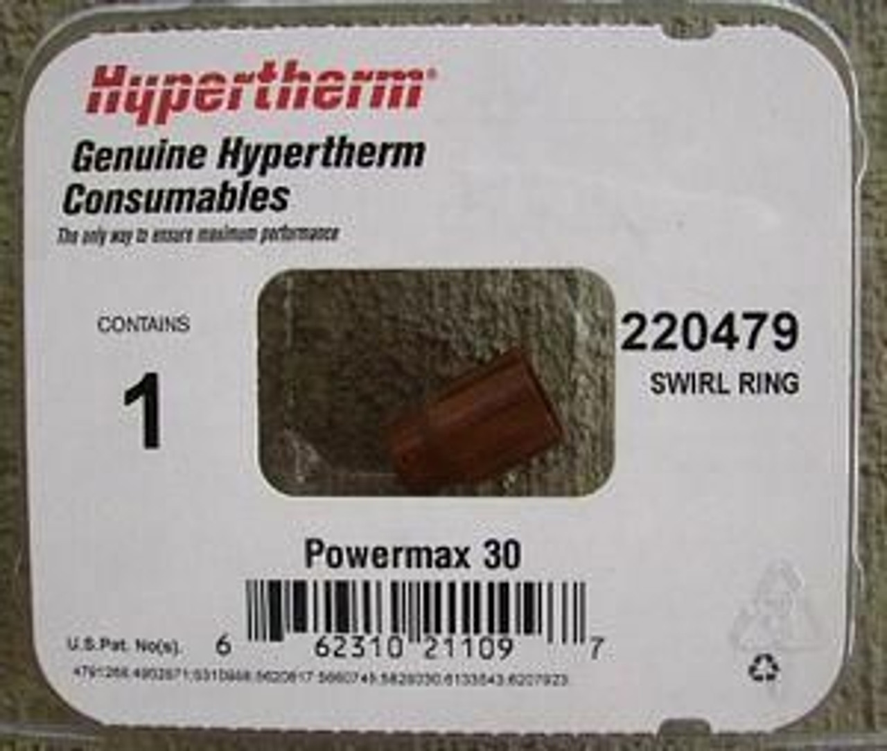Hypertherm 220479 Powermax 30 Swirl Ring