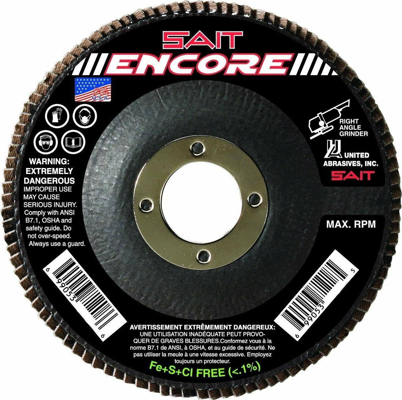 United Abrasives Sait 71205 4-1/2