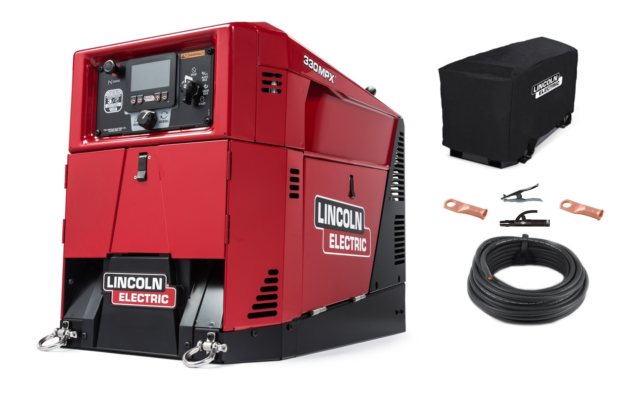 Lincoln Ranger 330MPX Engine Welder Generator w/ Free Cover