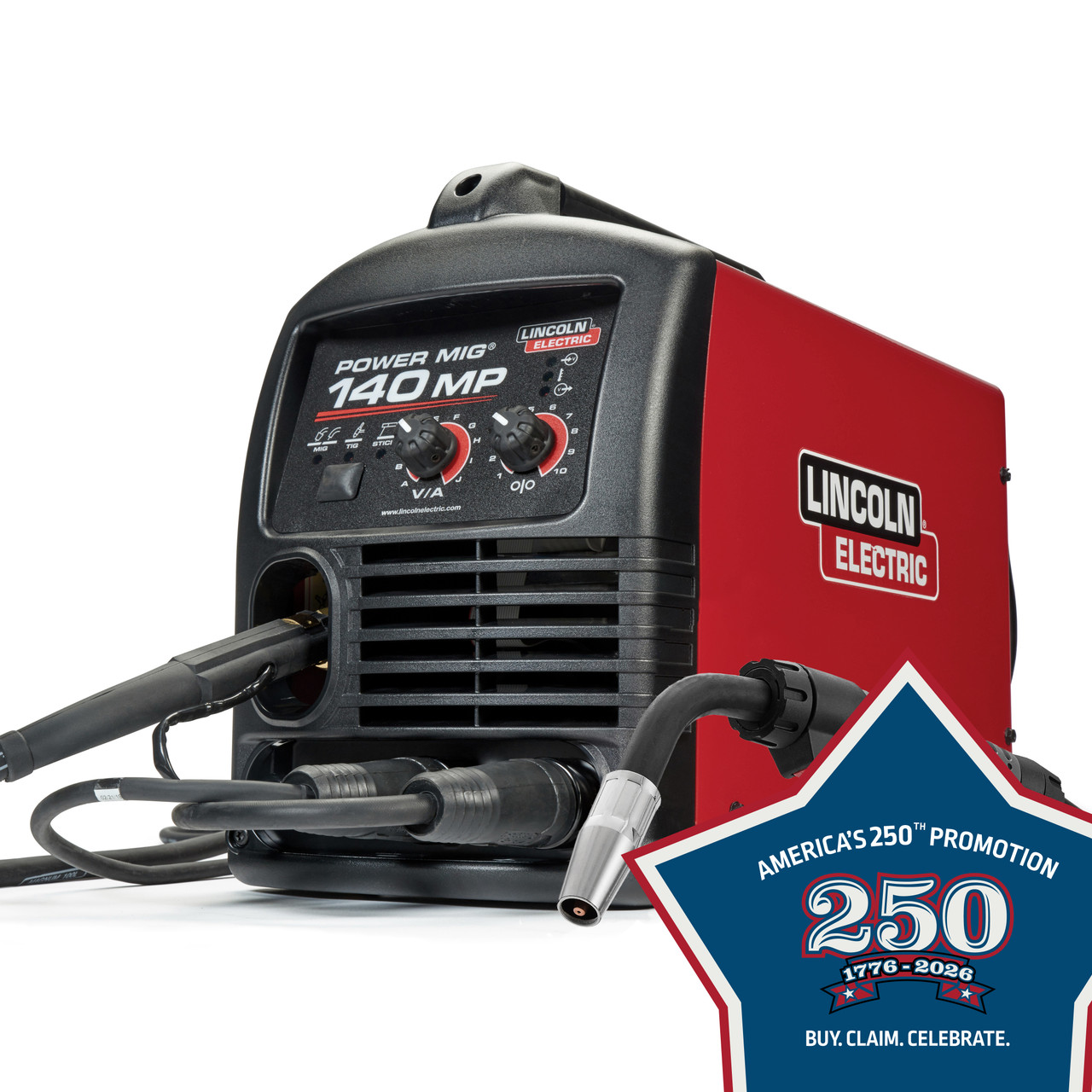 Lincoln Power MIG 140MP MIG Welder K4498-1