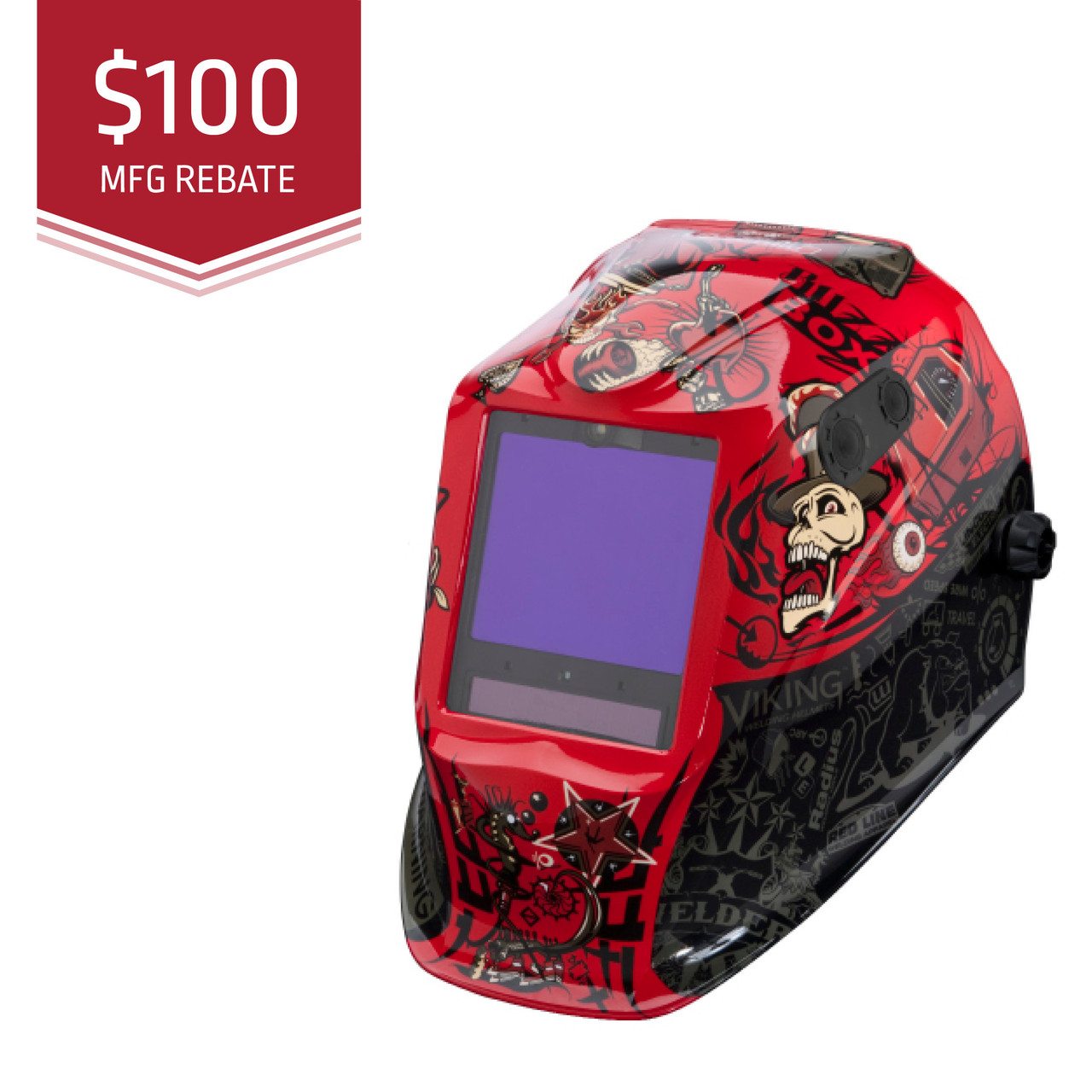 Lincoln Viking 3350 Mojo Welding Helmet K3101-4