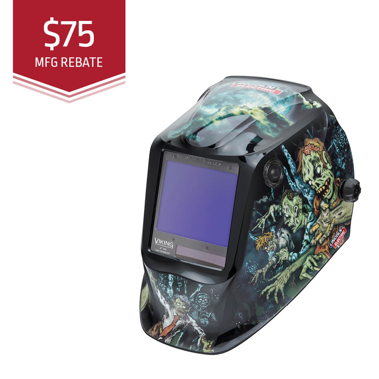 Lincoln Viking 3350 Zombie Welding Helmet K4158-4