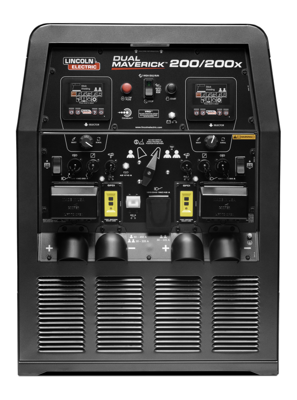 Lincoln Dual Maverick 200/200X Kubota Engine Welder Generator K4382-2