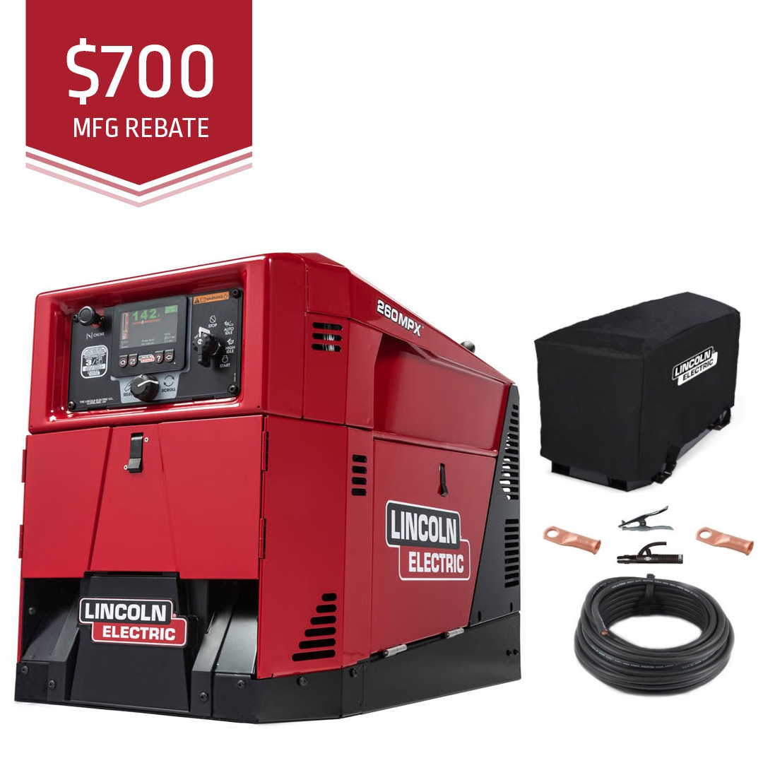 Lincoln Ranger 260MPX Engine Welder Generator K3458-1