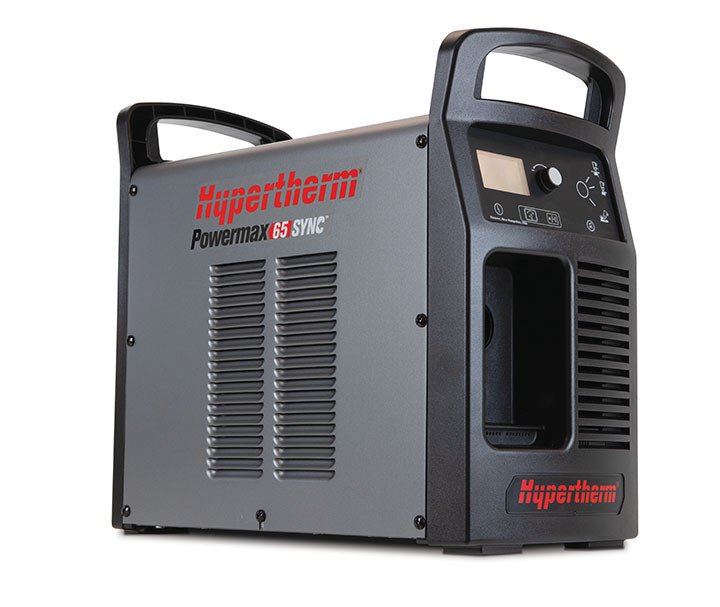 Hypertherm Powermax 65 SYNC Plasma Cutter, 25 ft. 75 Degree & 25