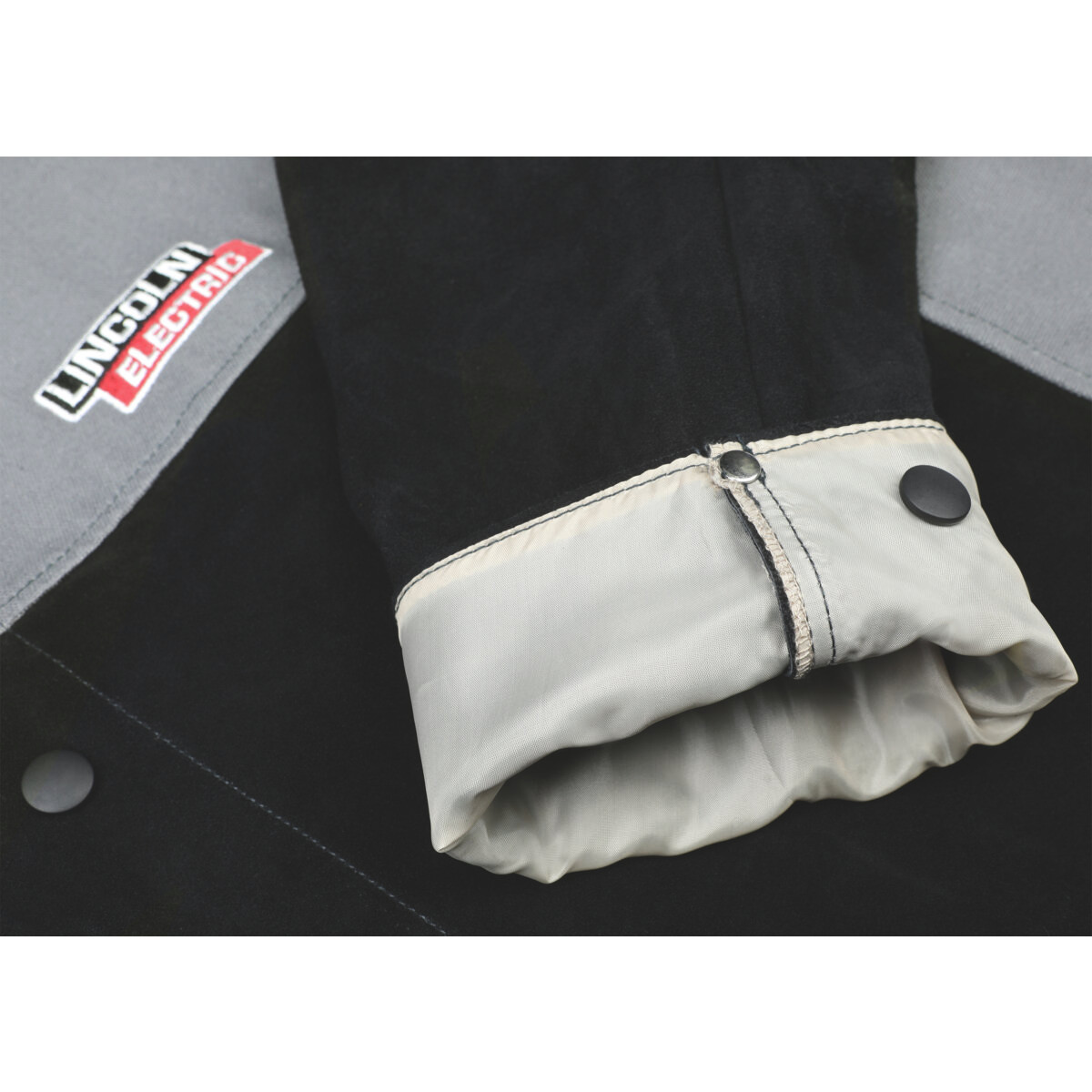 Lincoln XVI Series Heavy Duty Split Leather FR Welding Jacket - K4933