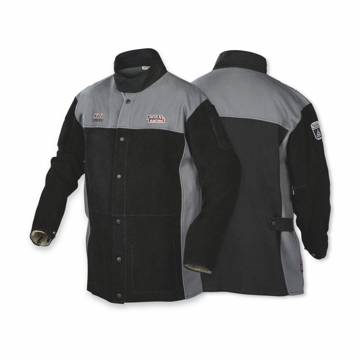 Lincoln XVI Series Heavy Duty Split Leather FR Welding Jacket - K4933