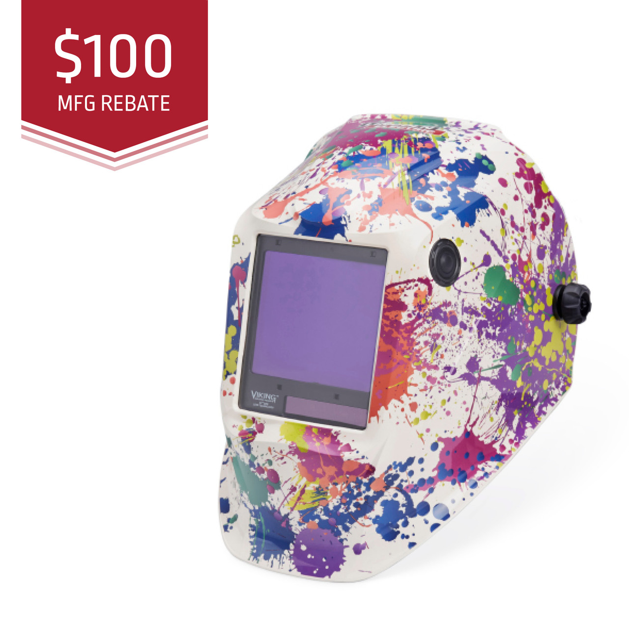 Lincoln Viking 3350 Creative Spark Welding Helmet K5134-4