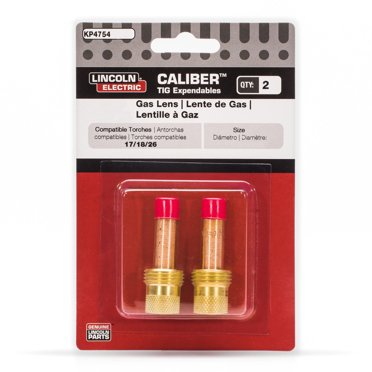 ルイストン Lincoln Caliber Gas Lens - 1/8
