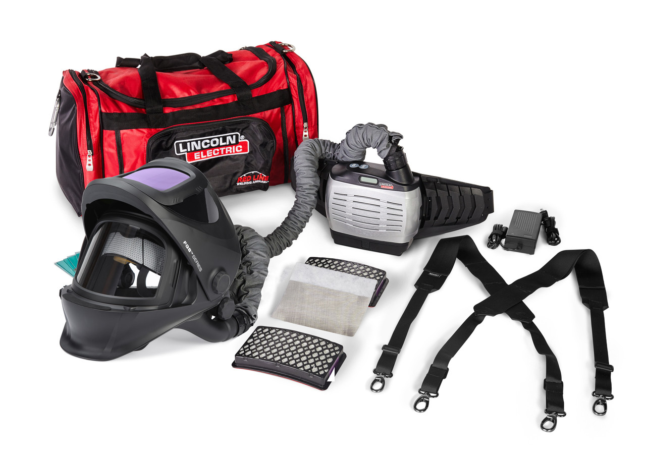 Lincoln Viking 3250D FGS Hard Hat PAPR w/ Extended Battery