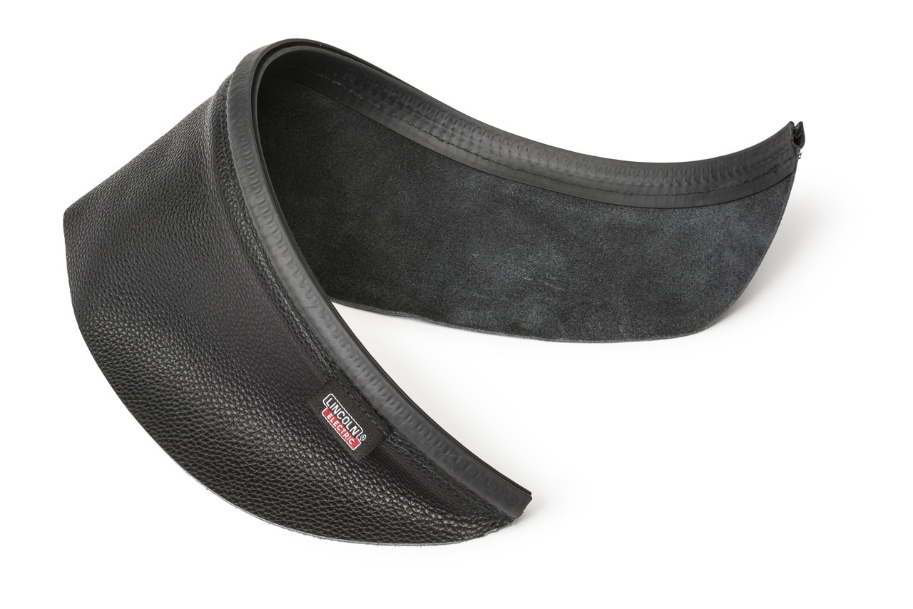 Lincoln Grain Leather Helmet Bib w/ Press Fit Seal KP3730-1