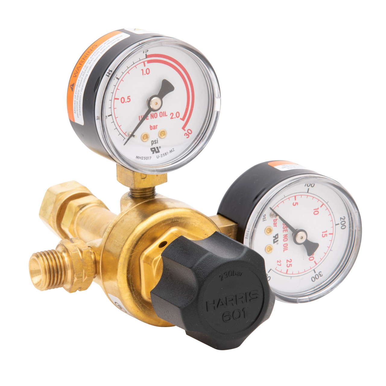 Harris 601 Acetylene Single-Stage Pressure Regulator 601-15