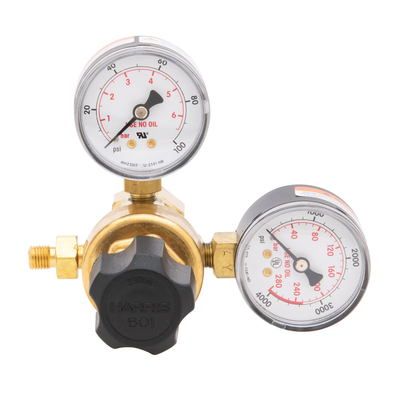 AMON Gasp For Breath 邦楽 CD Curaplex® Click Style All Brass Oxygen Regulator | Tri-anim