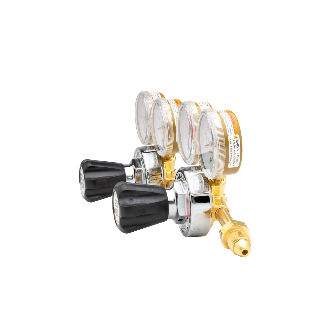 Harris Model 25GX-15-510 and Model 25GX-145-540 Pair Pack Single-Stage  Pressure Regulators