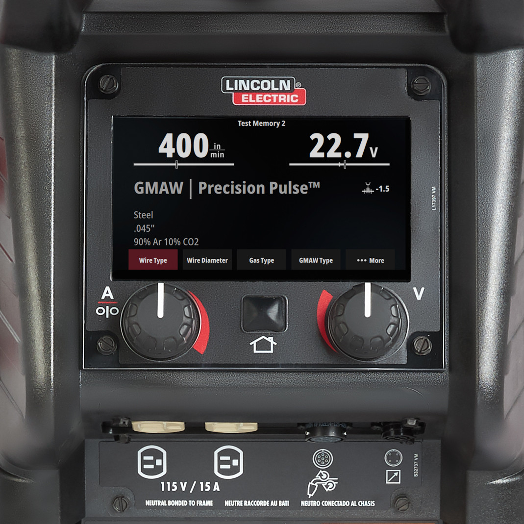 Lincoln Power MIG 262MP Aluminum One-Pak (Push-Gun) MIG Welder