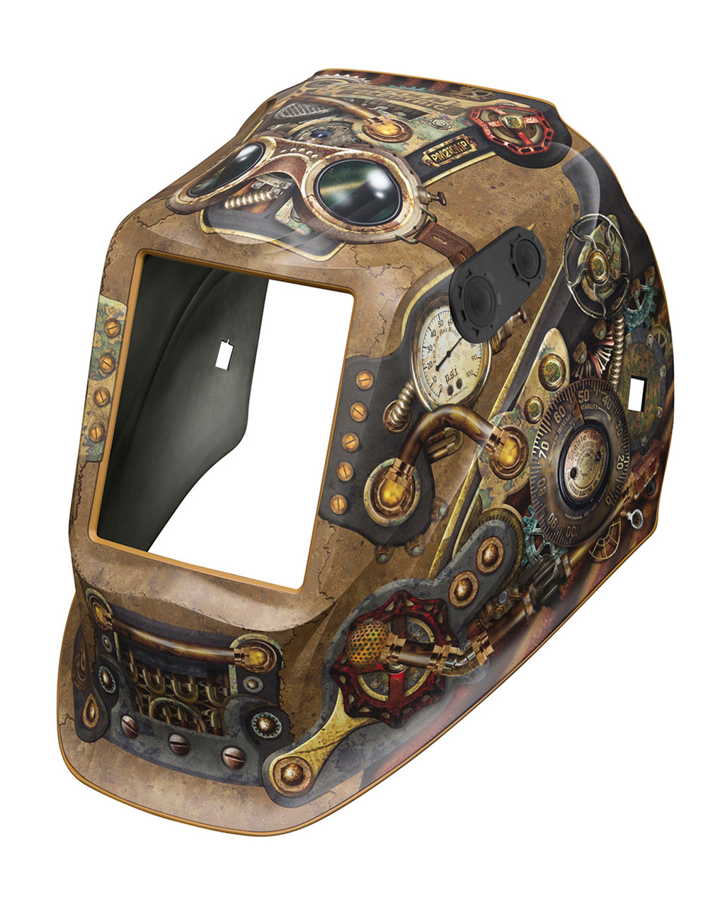 Lincoln VIKING 3350 ADV Steampunk Welding Helmet - K3428-5