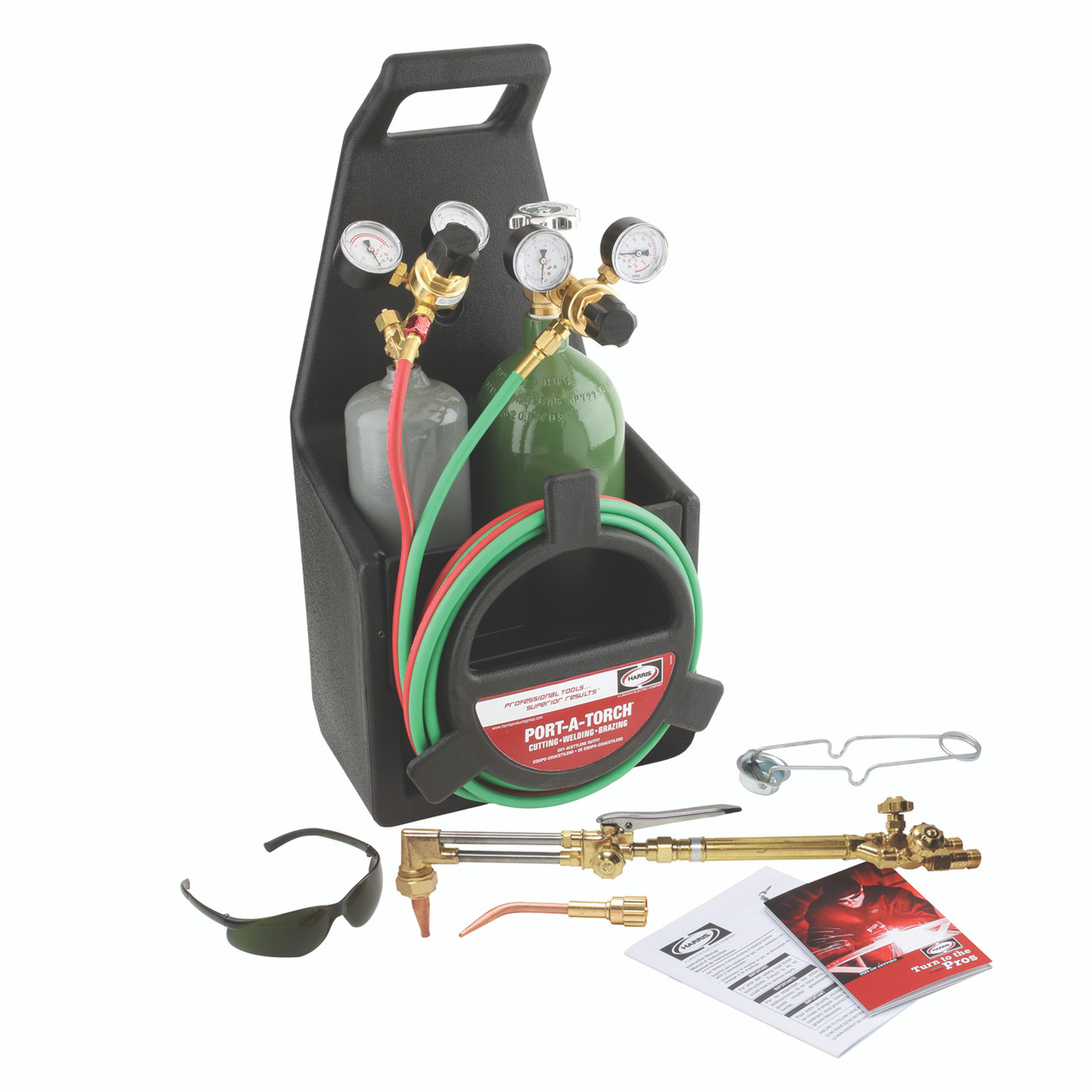 しんページ Harris VMD 601 Port-A-Torch Kit with Cylinders (Empty) for