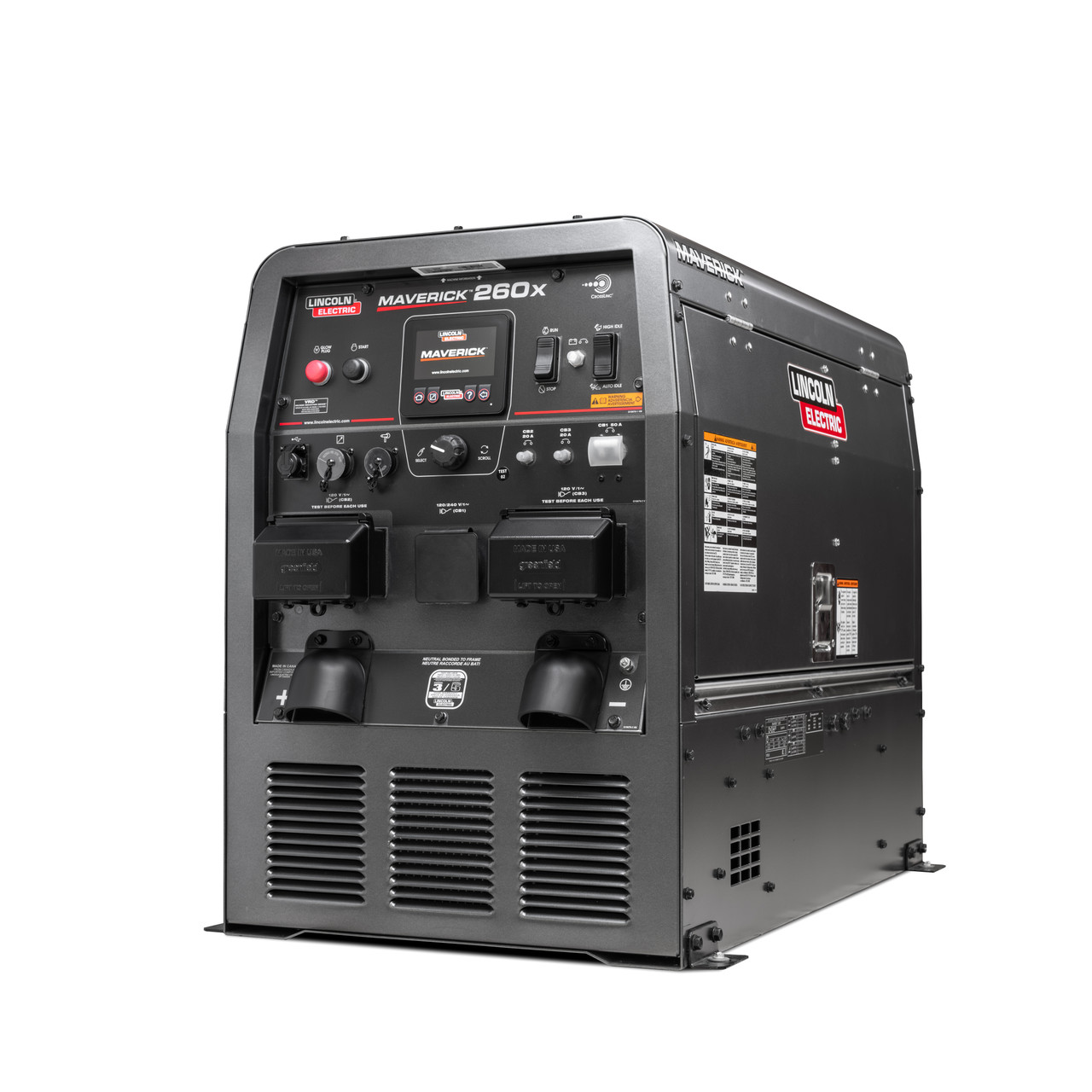 Lincoln Maverick 260X Kubota Diesel Engine Welder Generator K5272-1