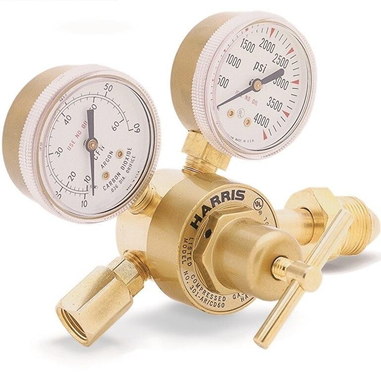 Harris Model 301-Ar60-680 Argon Flowgauge Regulator 3000244