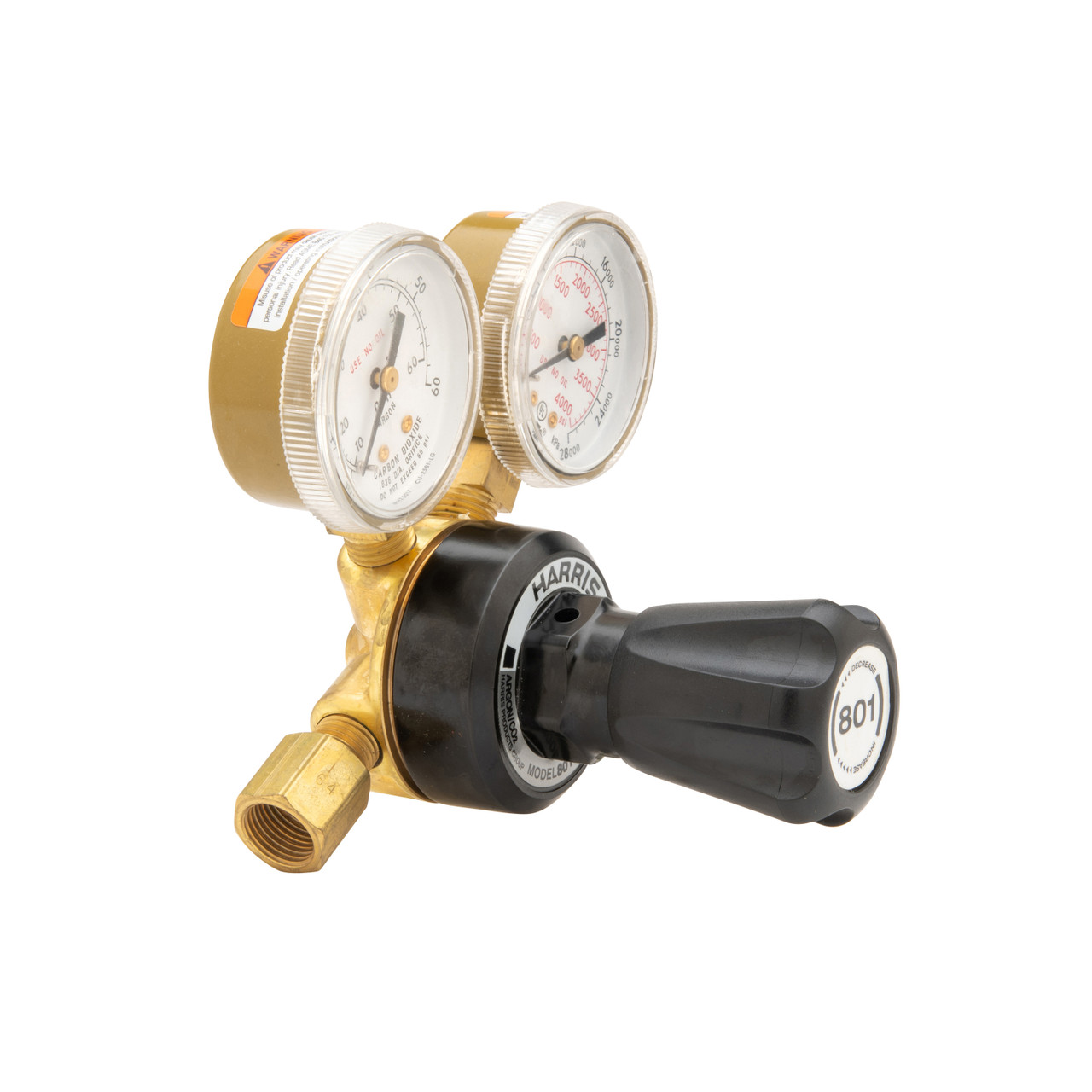 Harris Model 801-Ar60-580 Argon Flowgauge Regulator 3100508