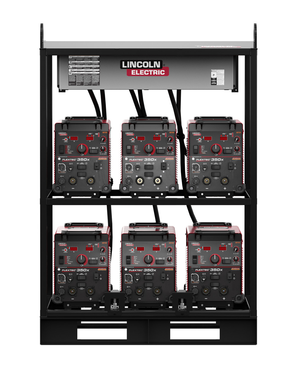 Lincoln Electric Flextec 350X PowerConnect 6-Pack Rack K4727-2