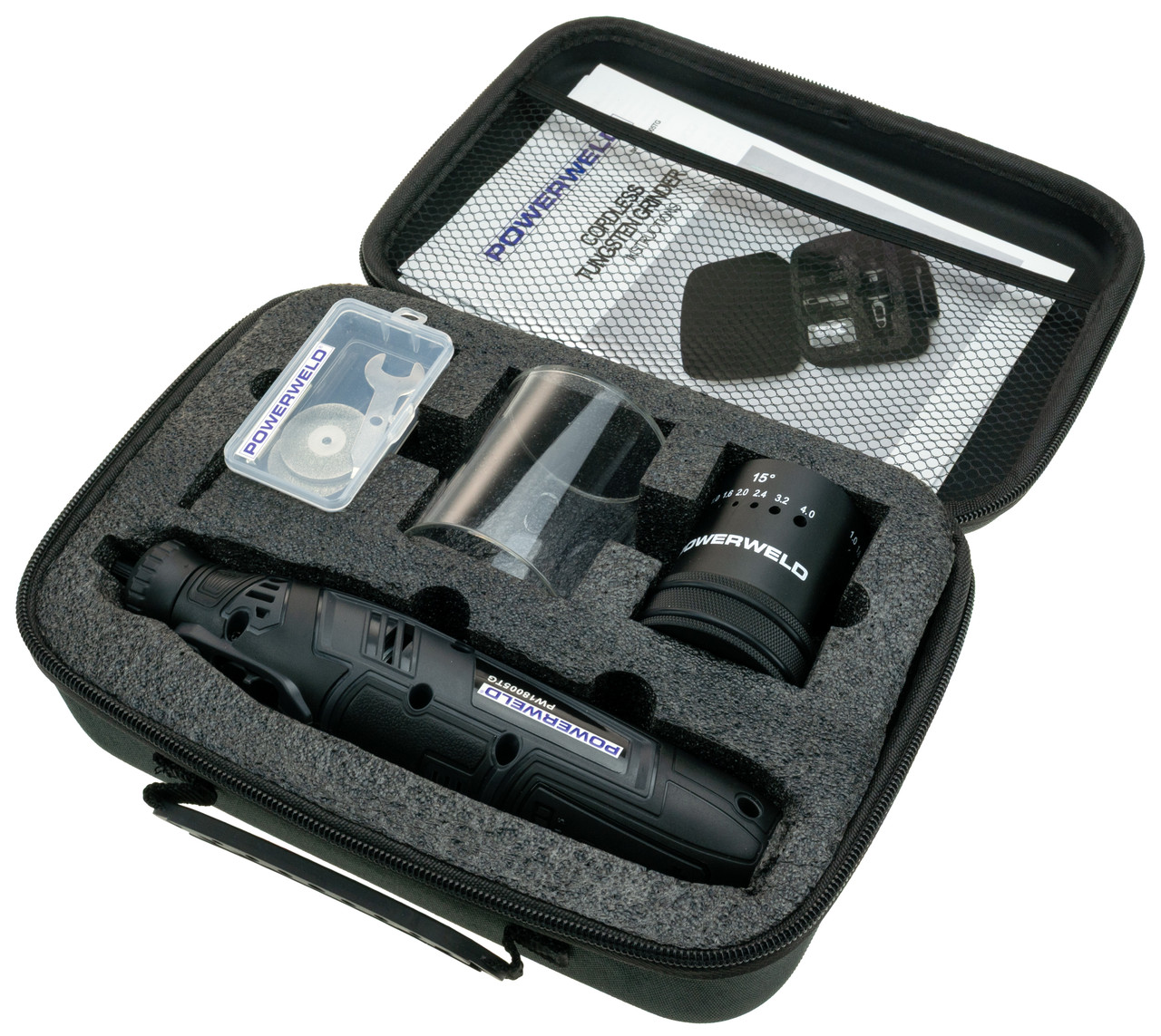 Powerweld Cordless Handheld Tungsten Sharpening Grinder - PW18005TG