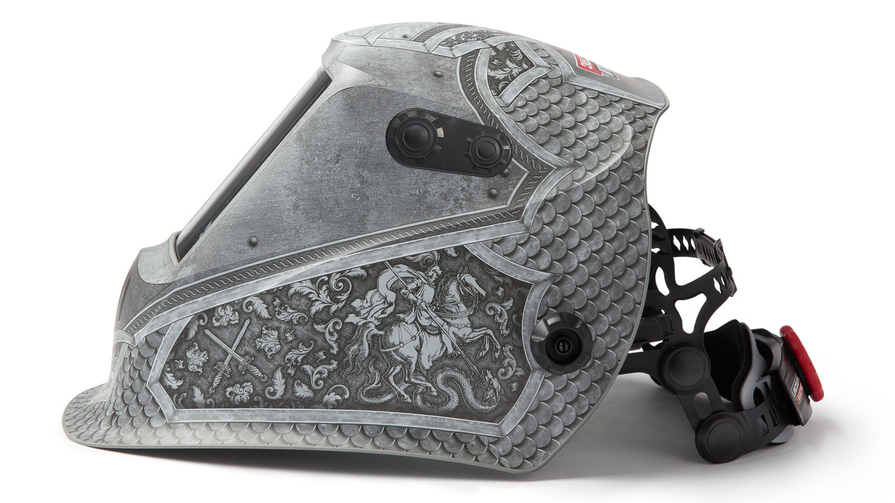 Lincoln VIKING 3350 ADV Medieval Welding Helmet - K4671-5
