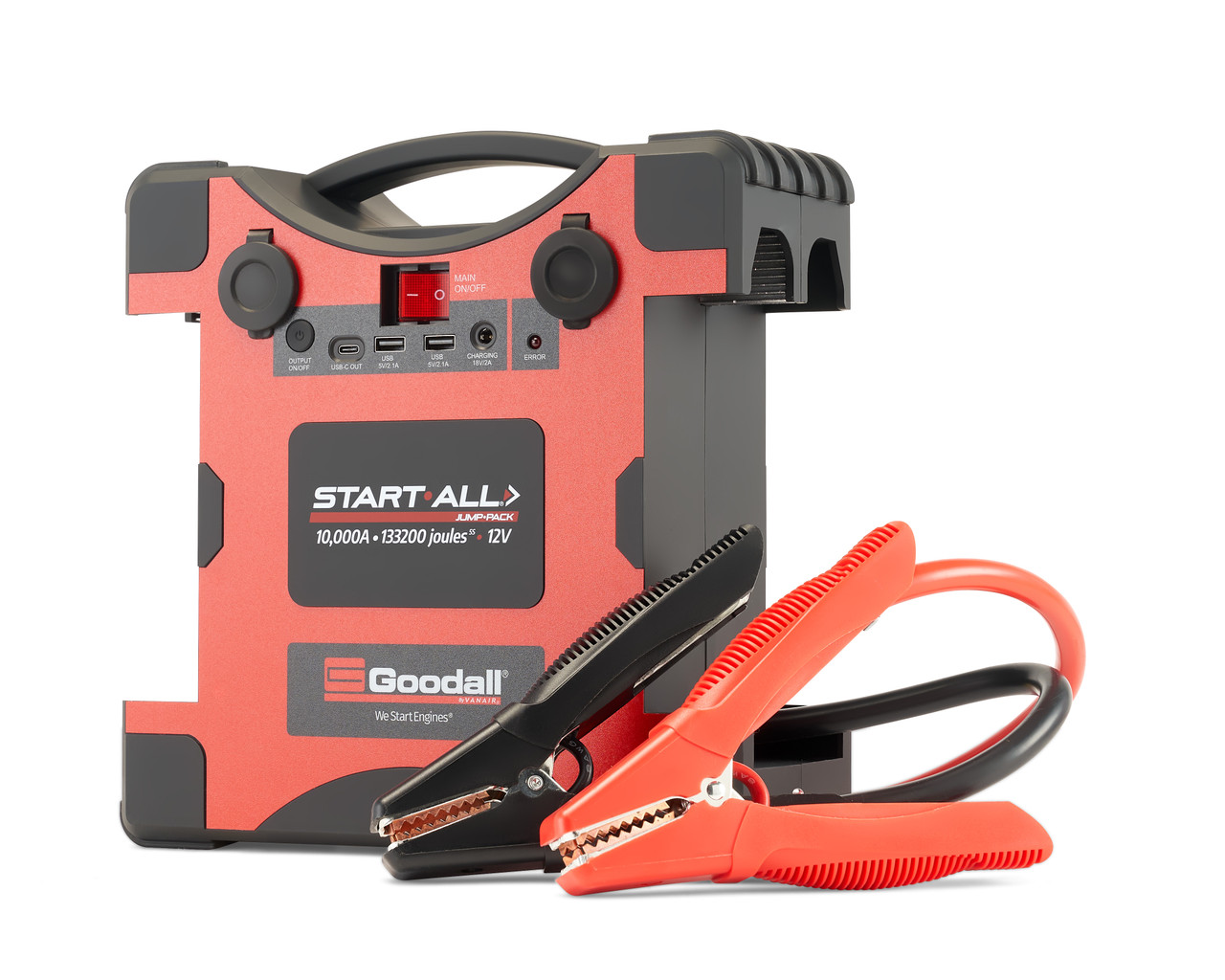Goodall Vanair Start-All Jump-Pack 10000 Amps, 12 Volts, 133200