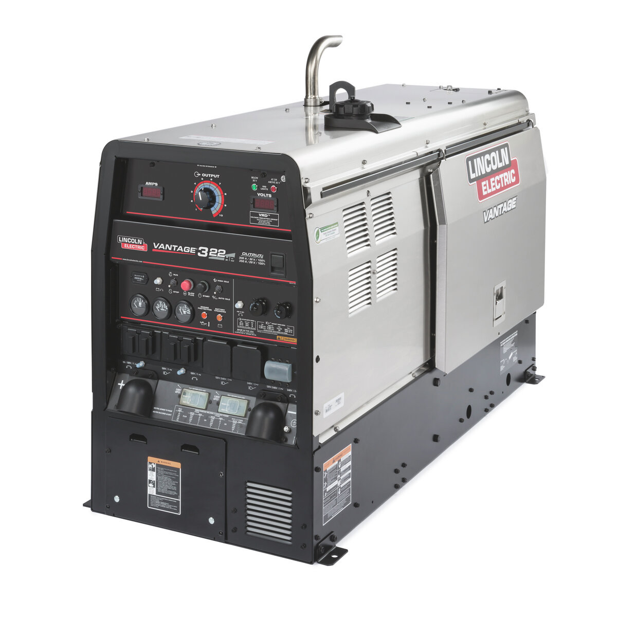 Lincoln Vantage 322 (Kubota) Ready-Pak 3 Engine Driven Welder