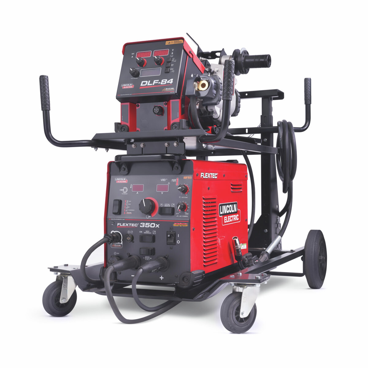Lincoln Flextec 350X PowerConnect / DLF-84 Ready-Pak Welder - K5922-1