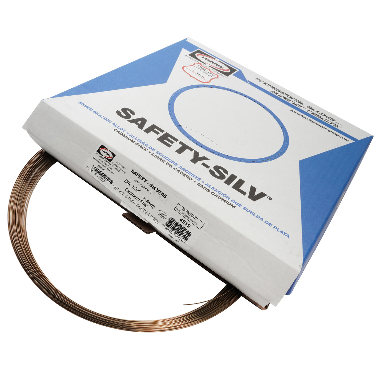 Harris Safety-Silv 45 1/32