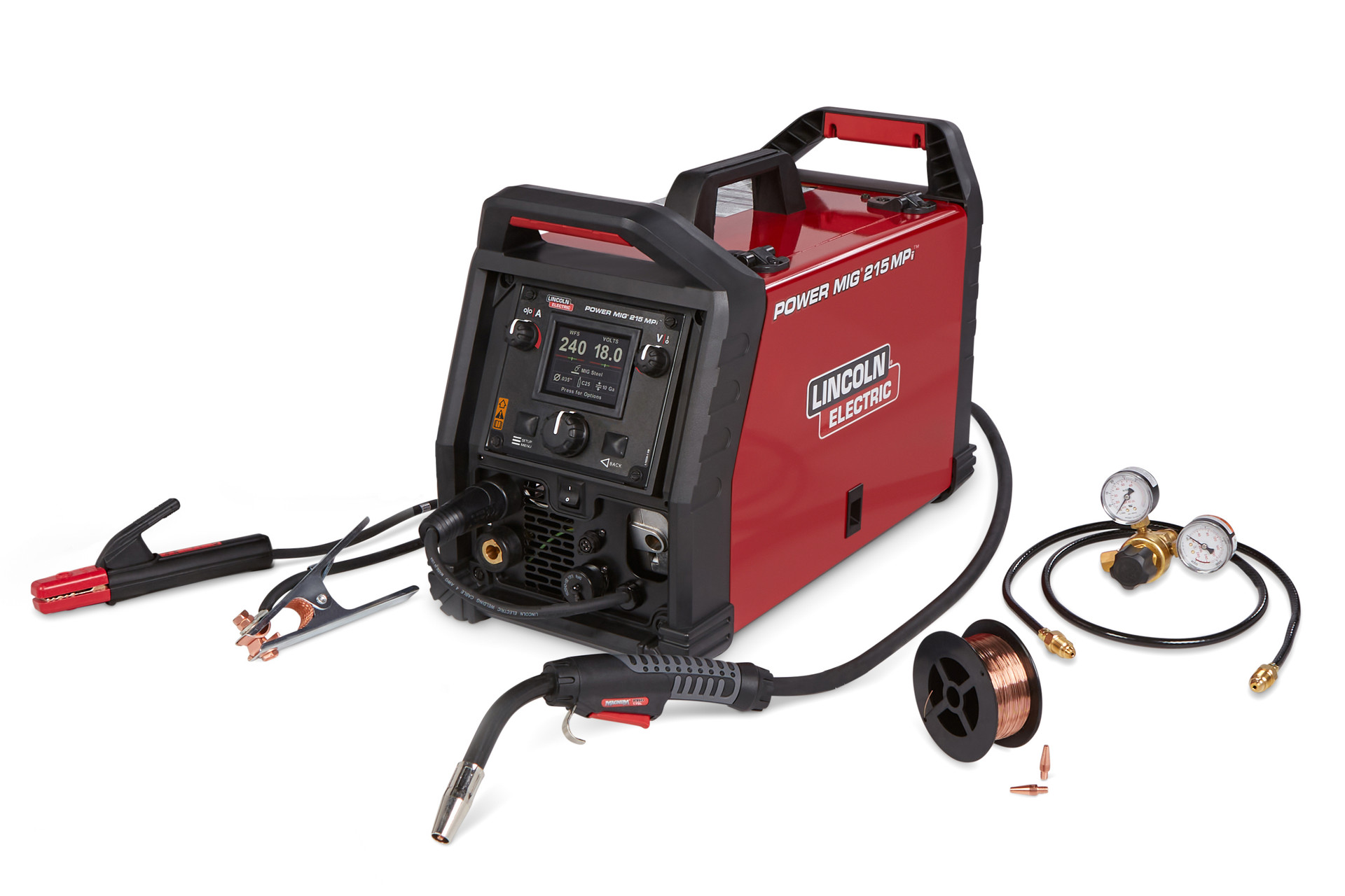 Lincoln Power MIG 215 MPi Multi-Process Welder K4876-1