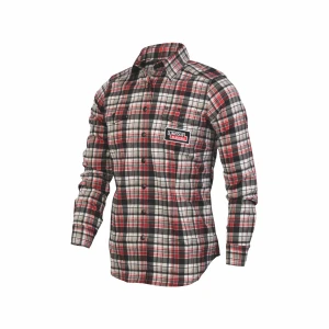 Lincoln Electric Signature Series Men's Plaid FR Welding Work Shirt - K6123