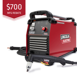 Lincoln Tomahawk 1000 Handheld Plasma Cutter K2808-1 Lincoln Tomahawk 1000 Handheld Plasma Cutter K2808-1