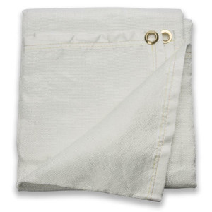 Lincoln Welding Curtain 6 ft x 6 ft 1022°F/550° C Rated - K3252-1 Lincoln Welding Curtain 6 ft x 6 ft 1022°F/550° C Rated - K3252-1